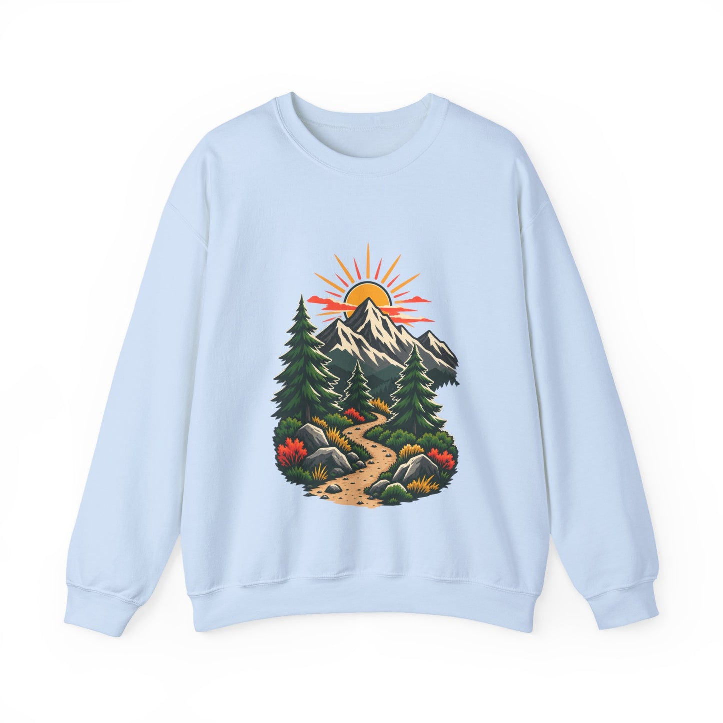 Sunrise Mountain Trail Outdoor Adventure Sweatshirt