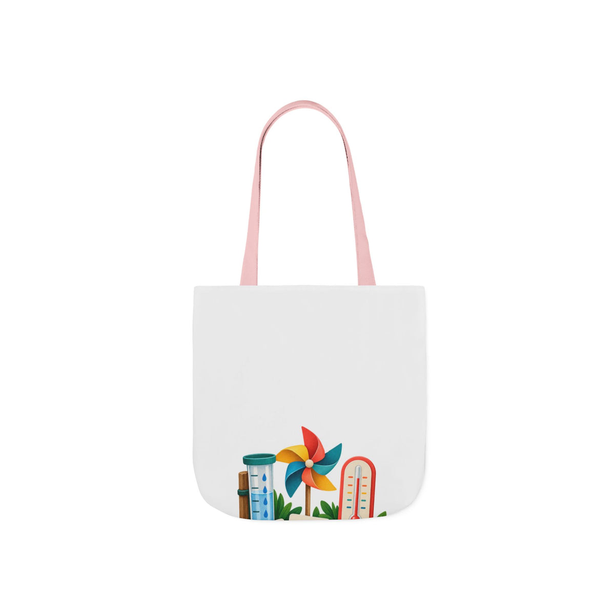 Colorful Backyard Weather Watching Kit Tote Bag