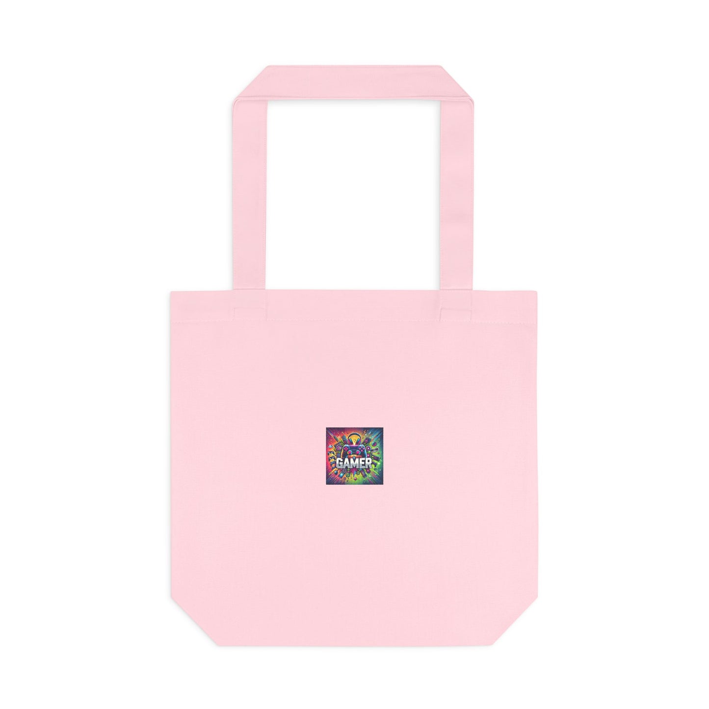 Neon Gamer Energy Retro Arcade Gaming Tote Bag Gift