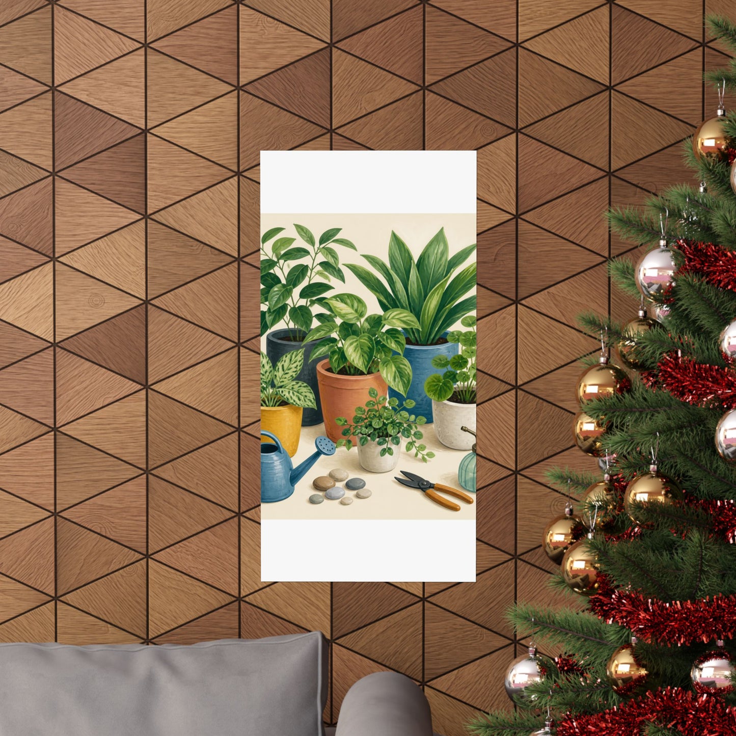 Calm Indoor Houseplant Collection Art Poster