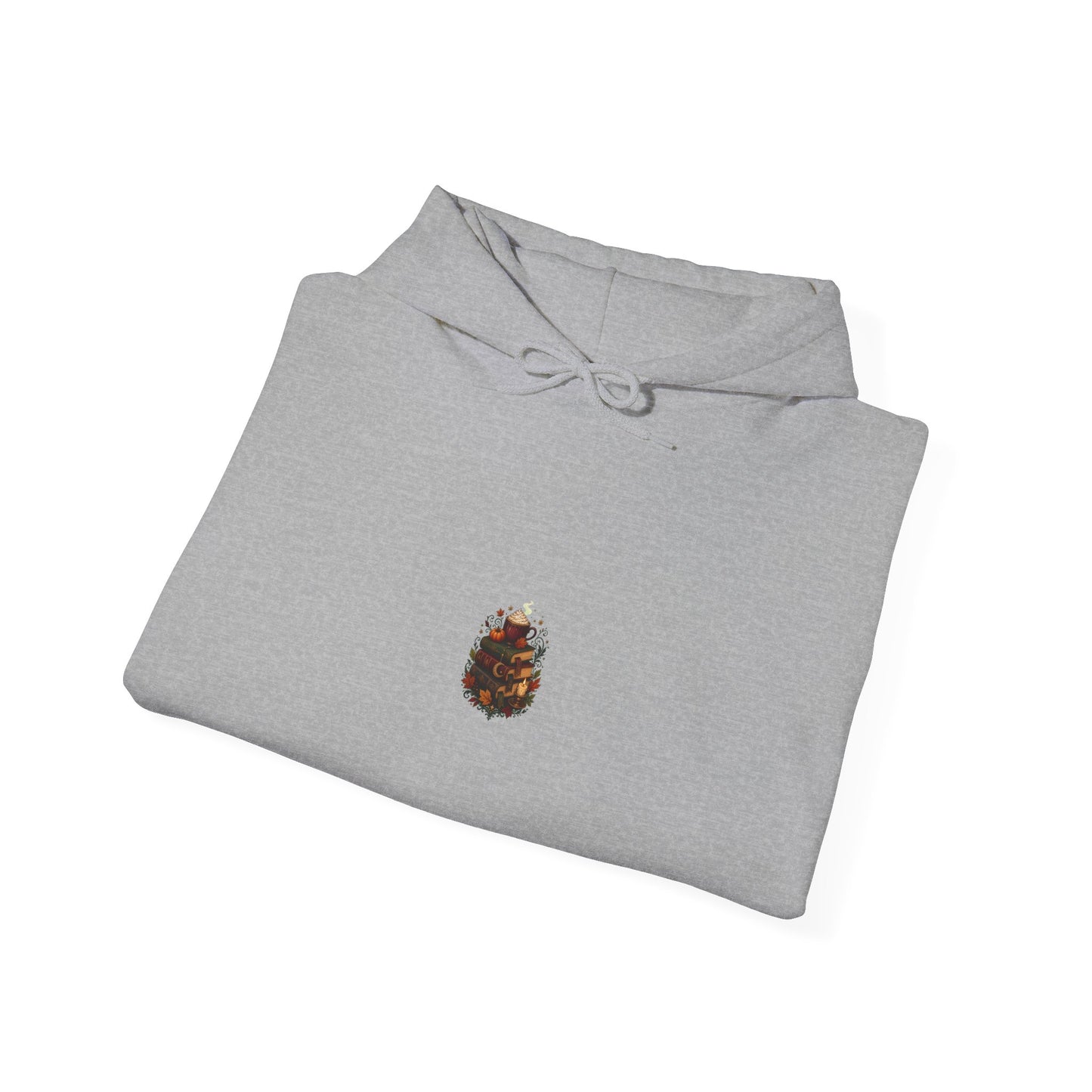 Autumn Library Latte Stack Book Lover Hoodie