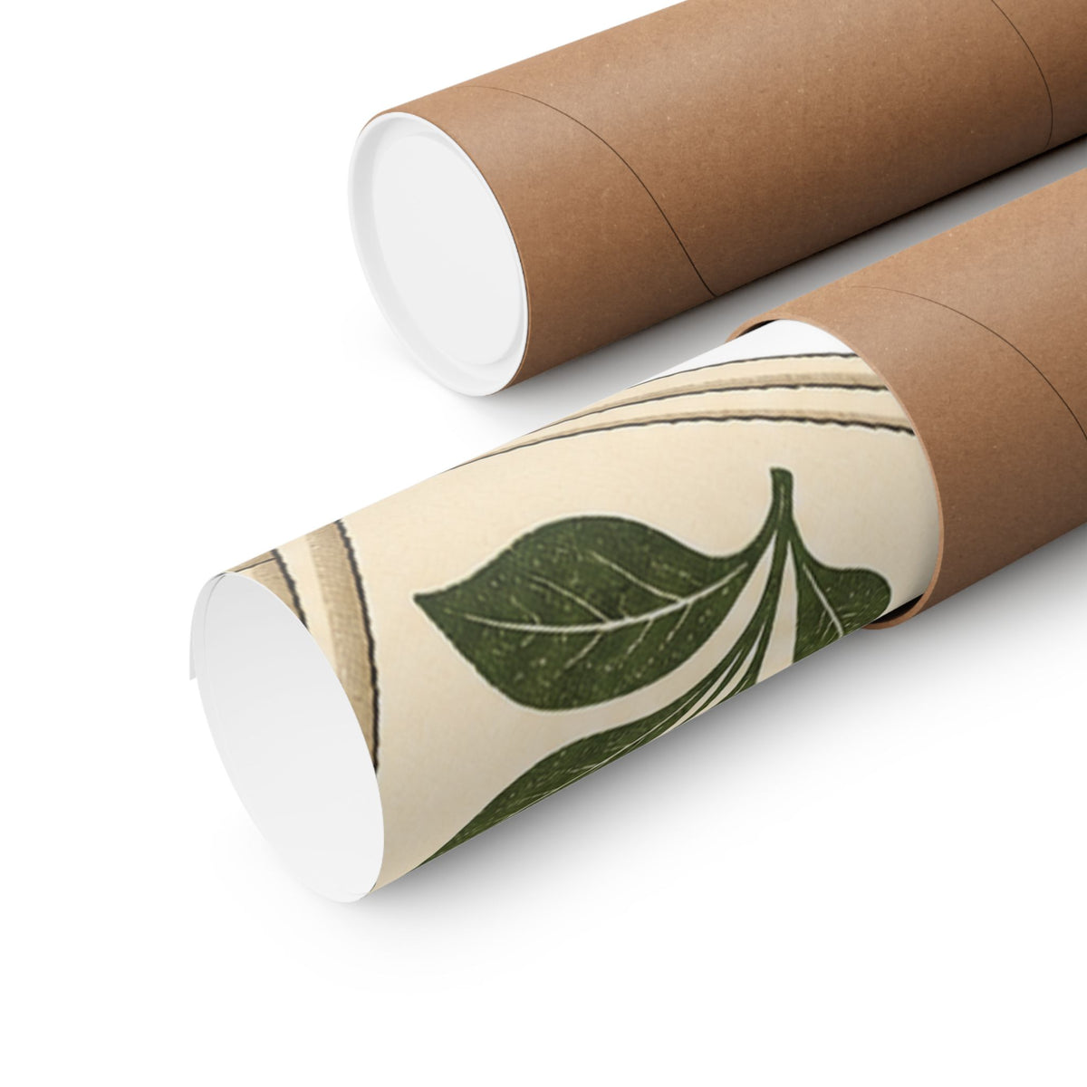 Botanical Letterpress Printshop Poster