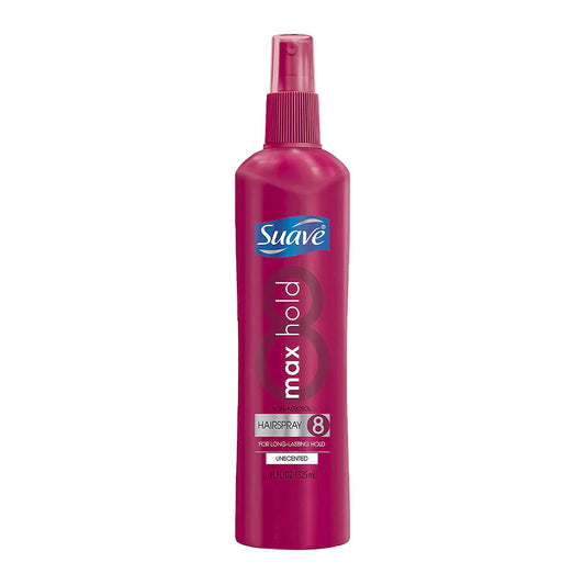 Suave Essentials Max Hold Unscented Non Aerosol Hairspray - 11 Fl Oz