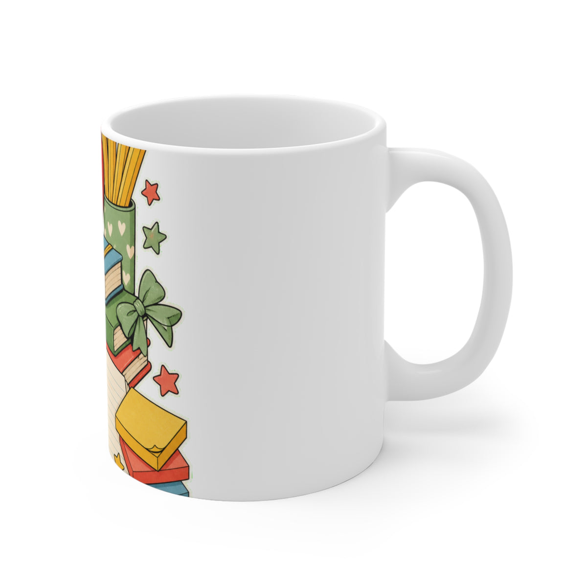 Apple Pencil Desk Stack Back To School Mug