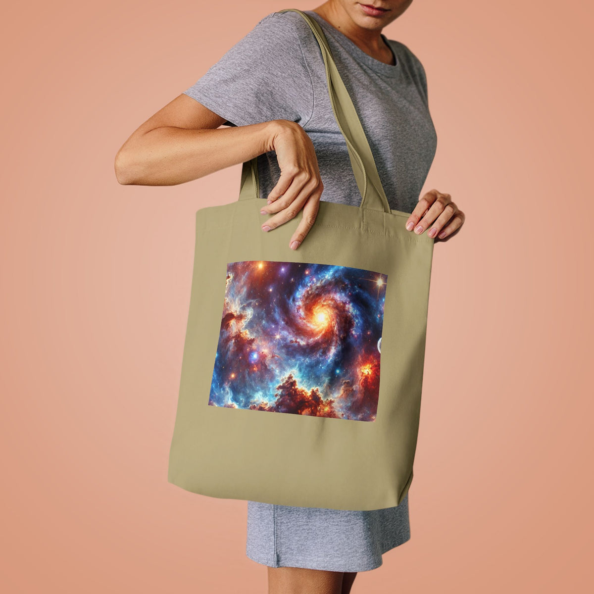 Galaxy Nebula Dreamscape Abstract Space Tote Bag Astronomy Gift