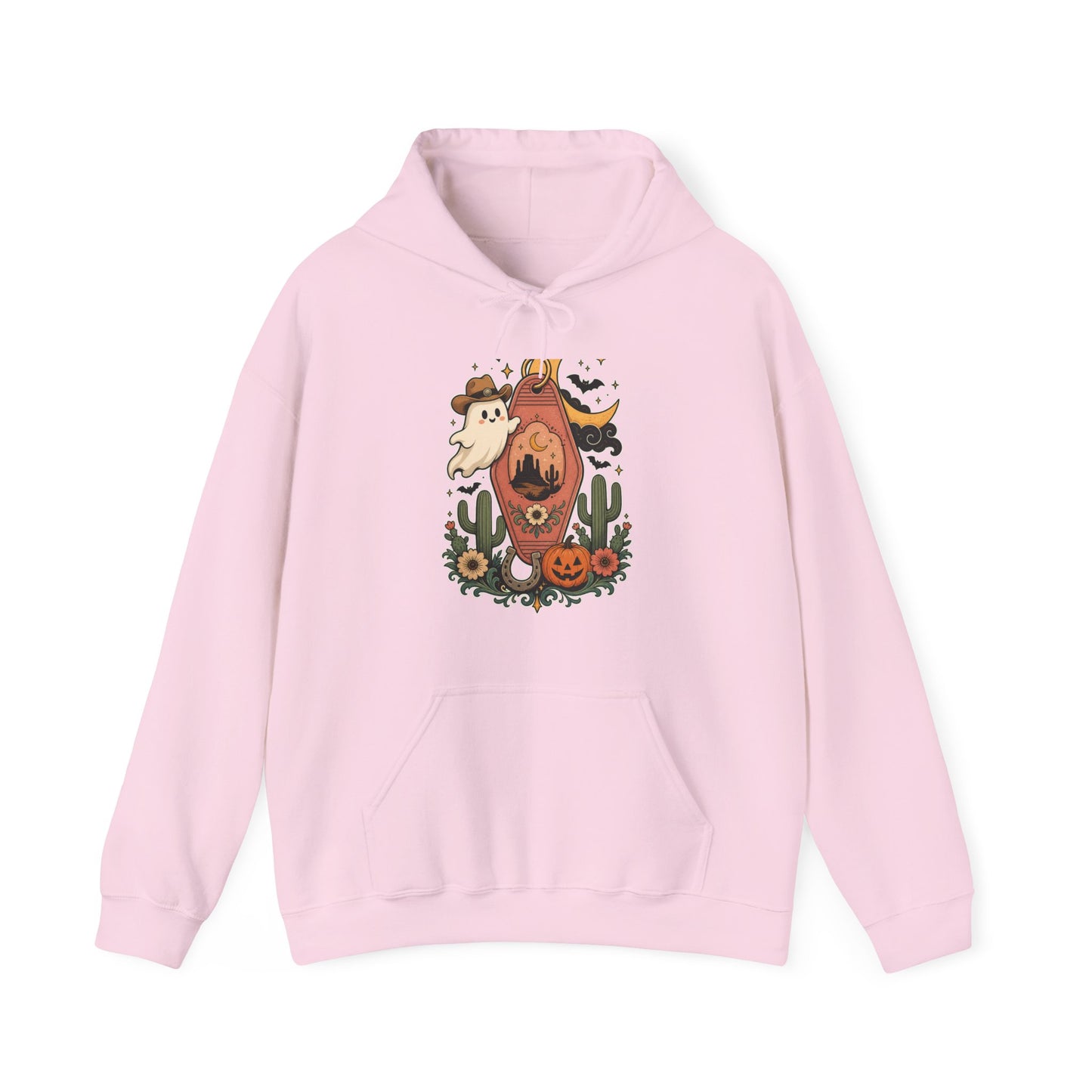 Haunted Desert Keytag Ghost Halloween Hoodie