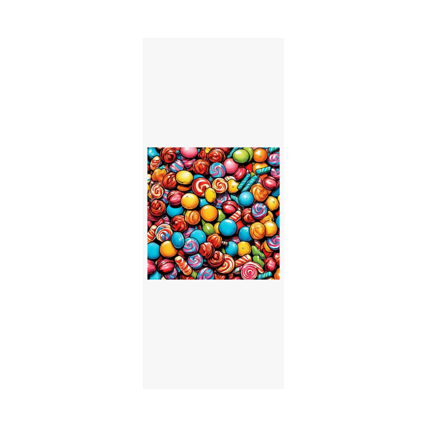 Colorful Candy Pattern Sweets Gift Art Poster