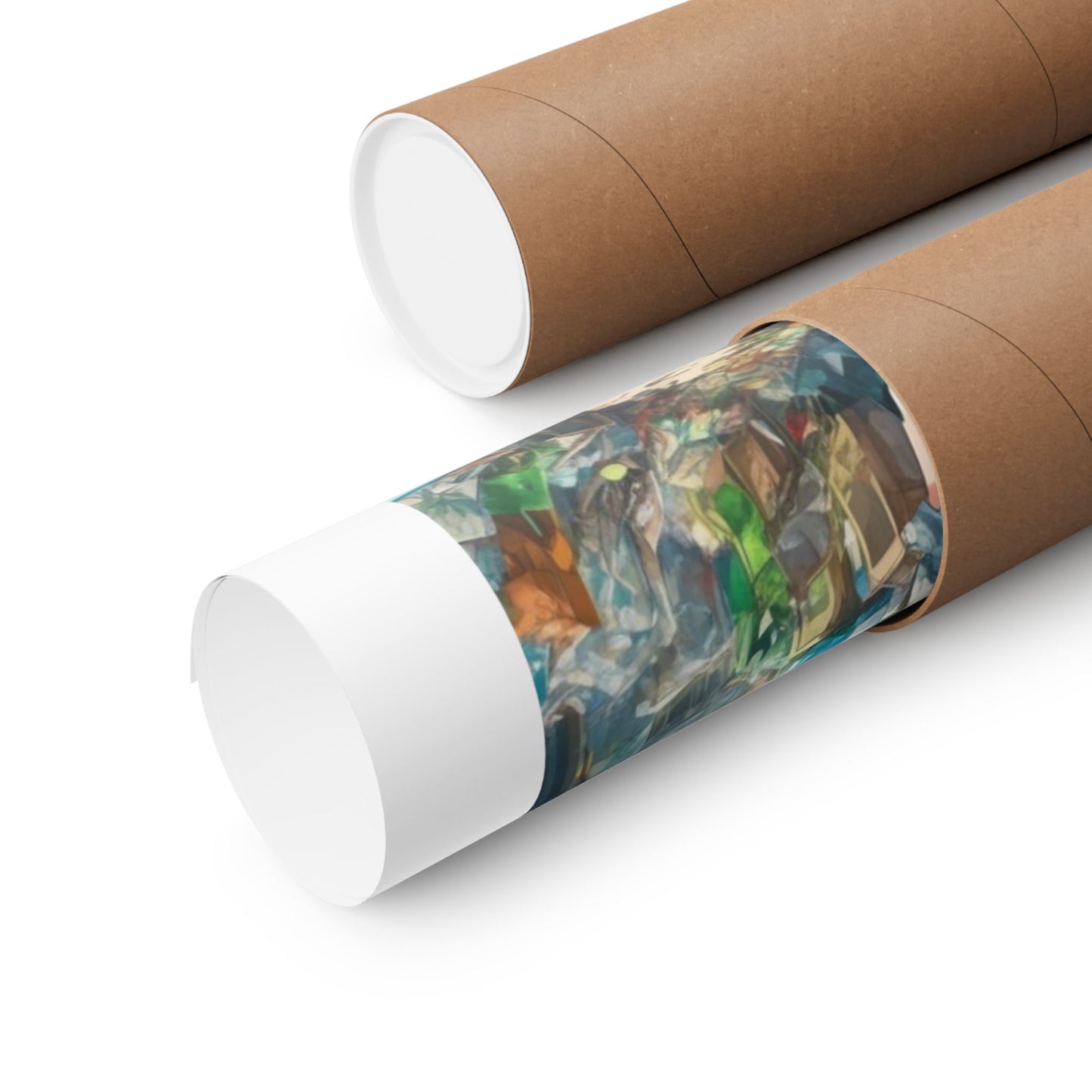 Urban Recycling Anime Friends Green City Wall Poster