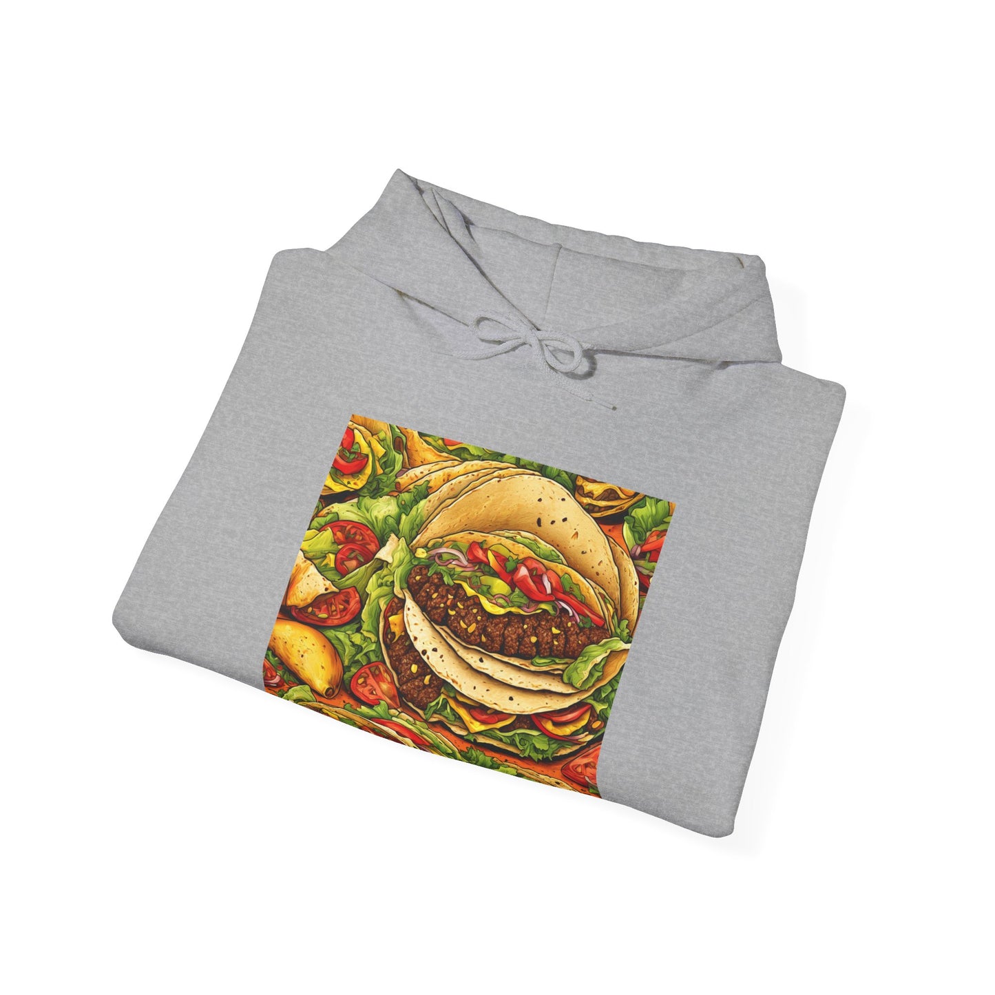 Stacked Taco Fiesta Foodie Gift Art Hoodie