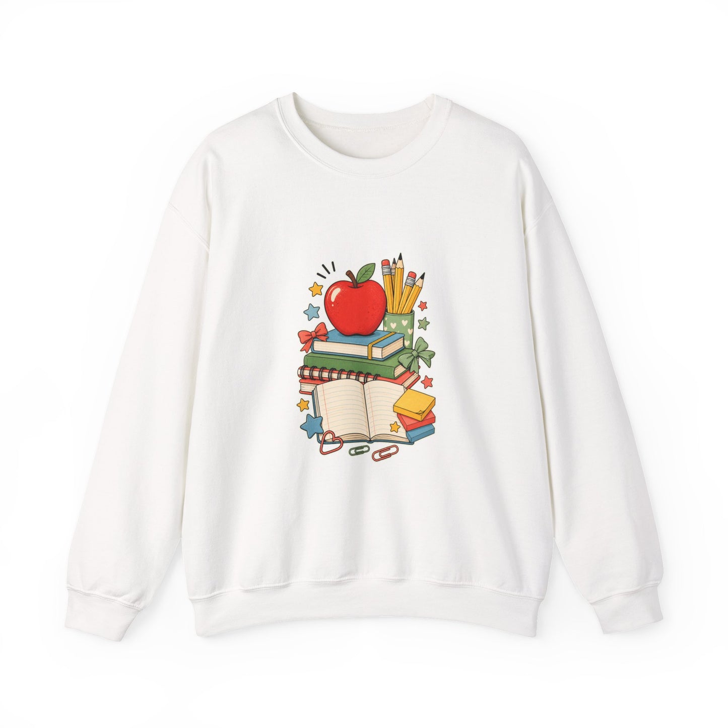 Apple Pencil Desk Stack Back To School Sweatshirt
