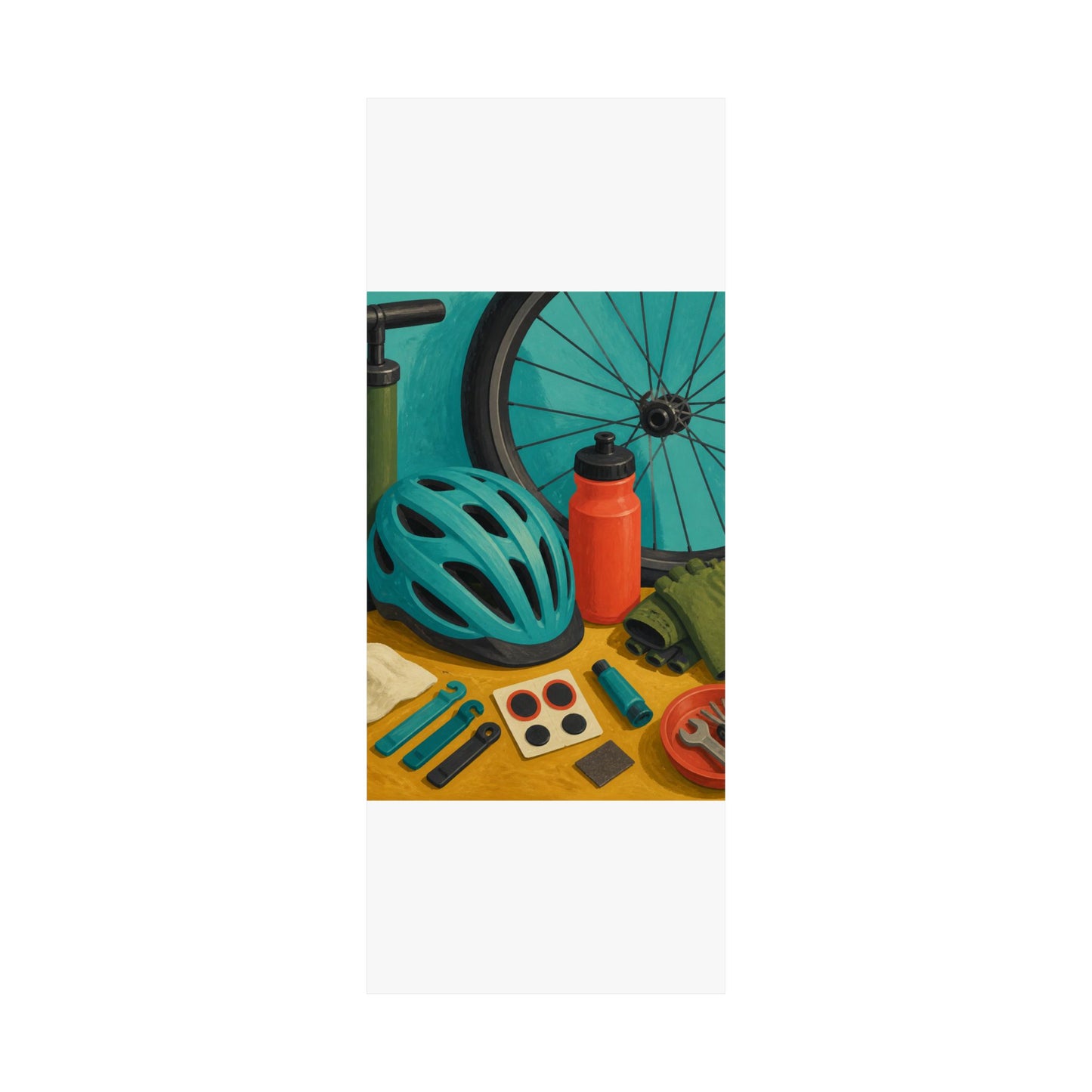 Everyday Bicycle Workshop Art Poster