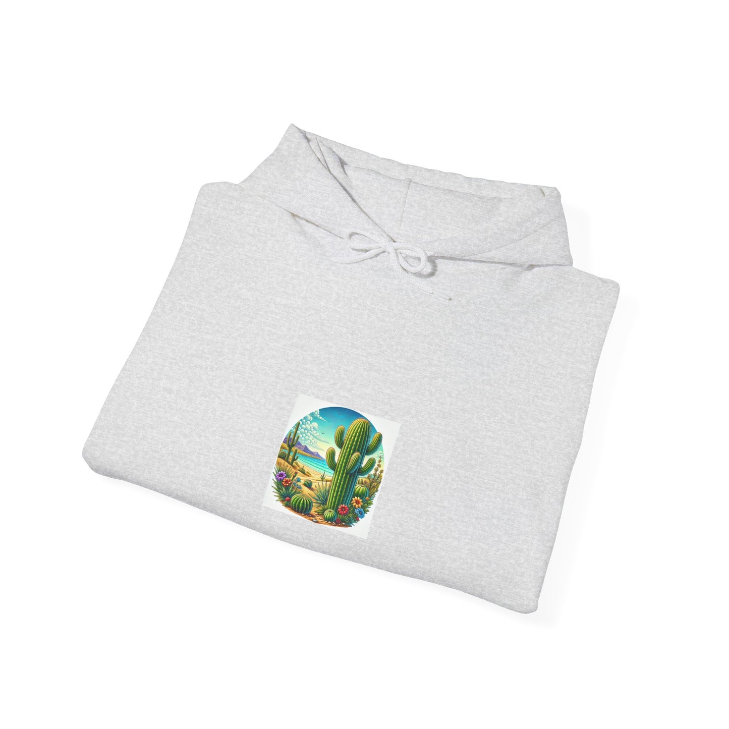 Desert Cactus Bloom Garden Botanical Graphic Hoodie Plant Lover Gift