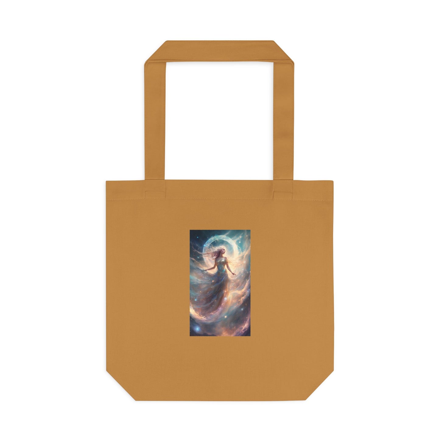 Moonlit Celestial Dancer Fantasy Portrait Tote Bag