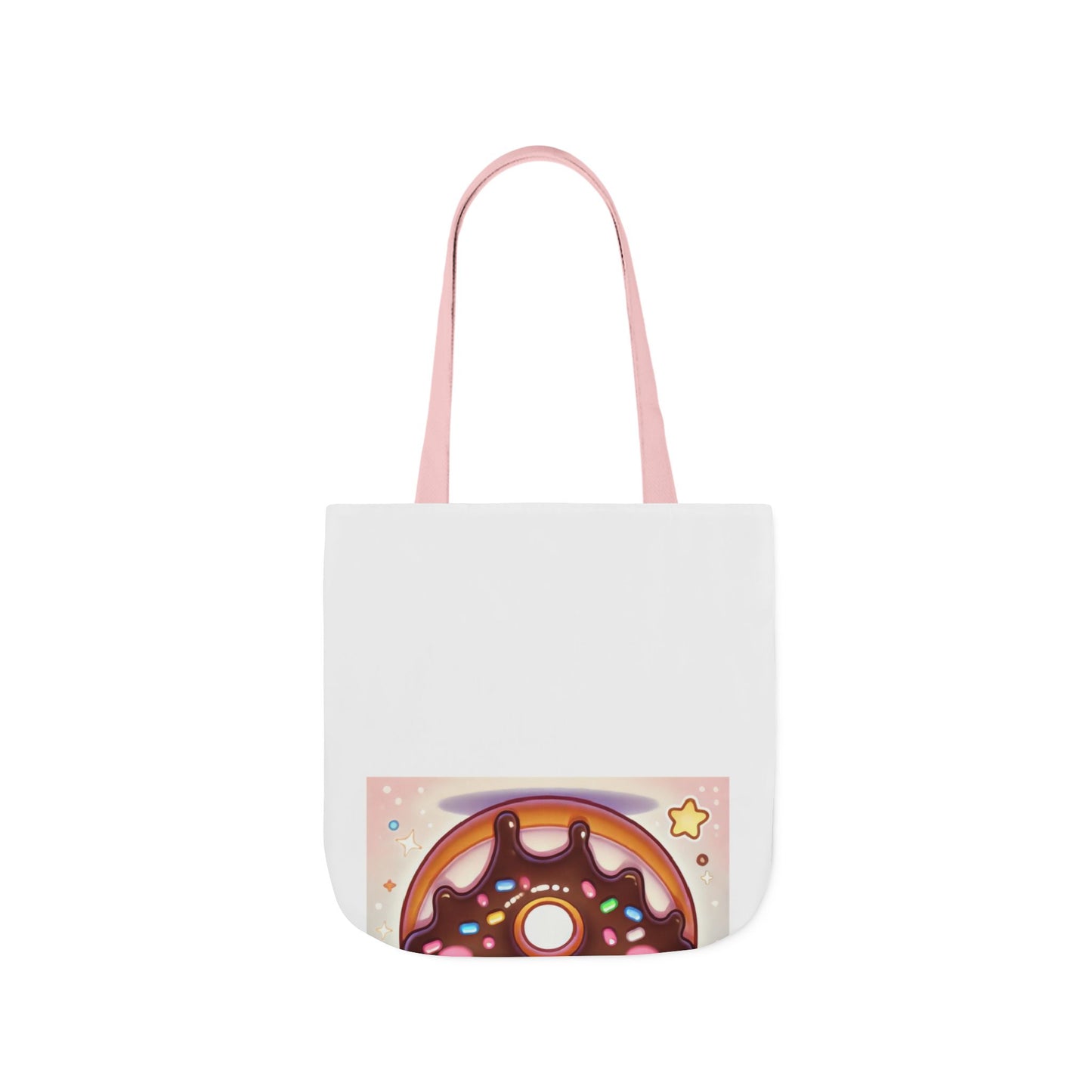 Kawaii Chocolate Donut Cute Dessert Art Tote Bag