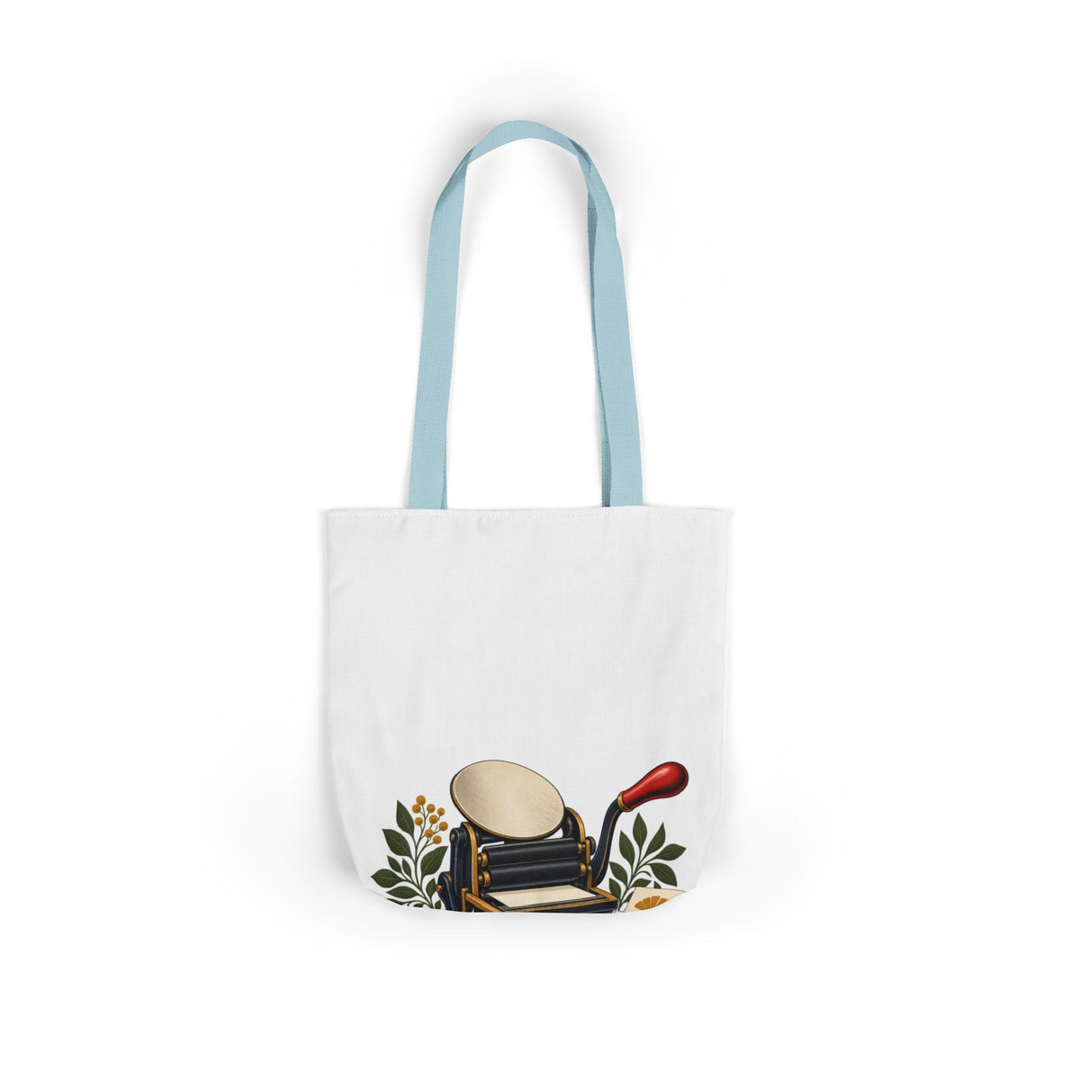 Botanical Letterpress Printshop Tote Bag