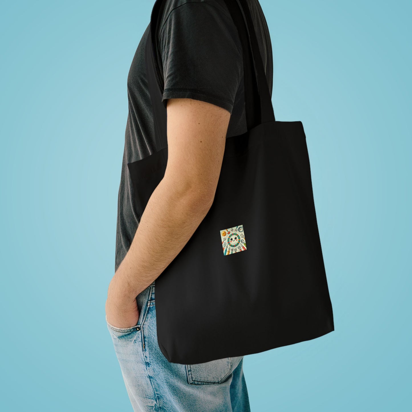 Happy Little Kitchen Club Kawaii Food Lover Market Tote Bag for Bakers