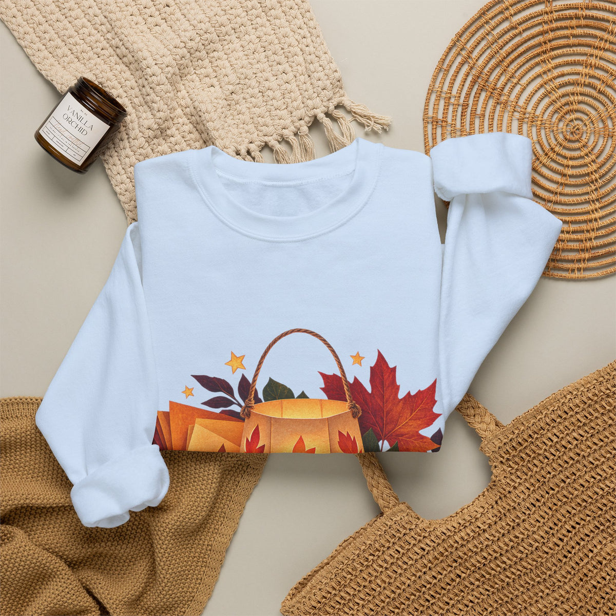 Autumn Lantern Making Workshop Sweatshirt