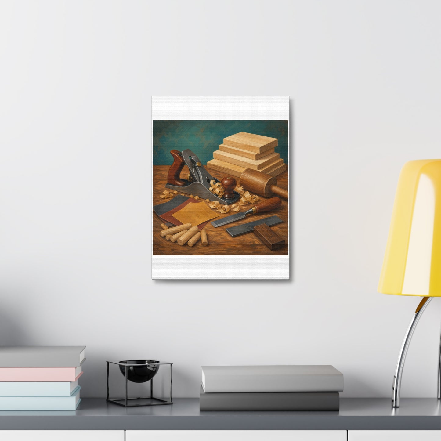 Classic Woodworking Tools Hobby Canvas Art