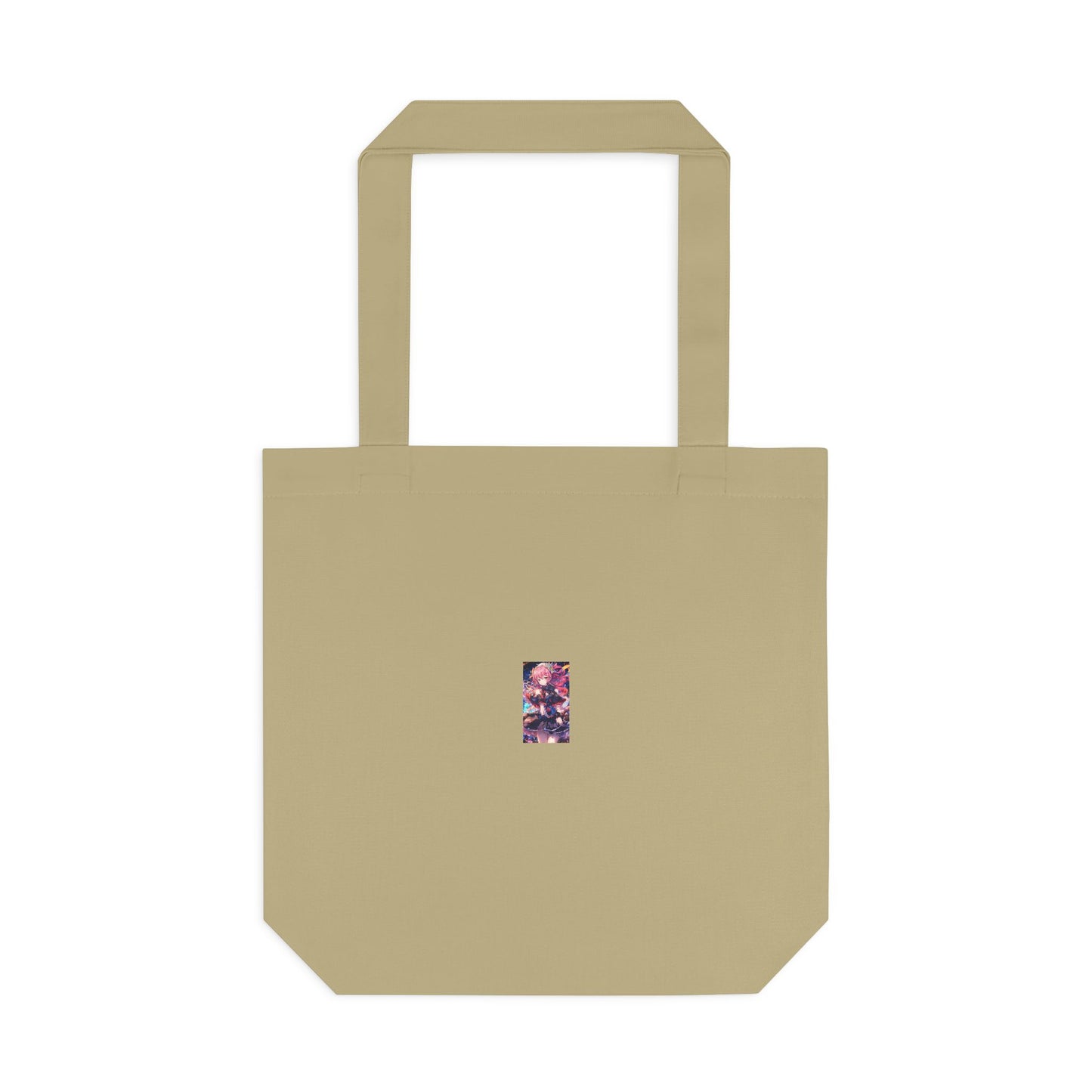 Pink Haired Fantasy Heroine Anime Portrait Tote Bag