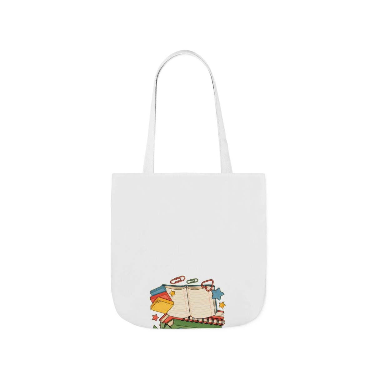Apple Pencil Desk Stack Back To School Tote Bag