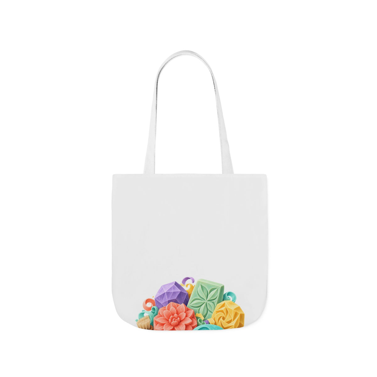 Colorful Soap Carving Workshop Tote Bag