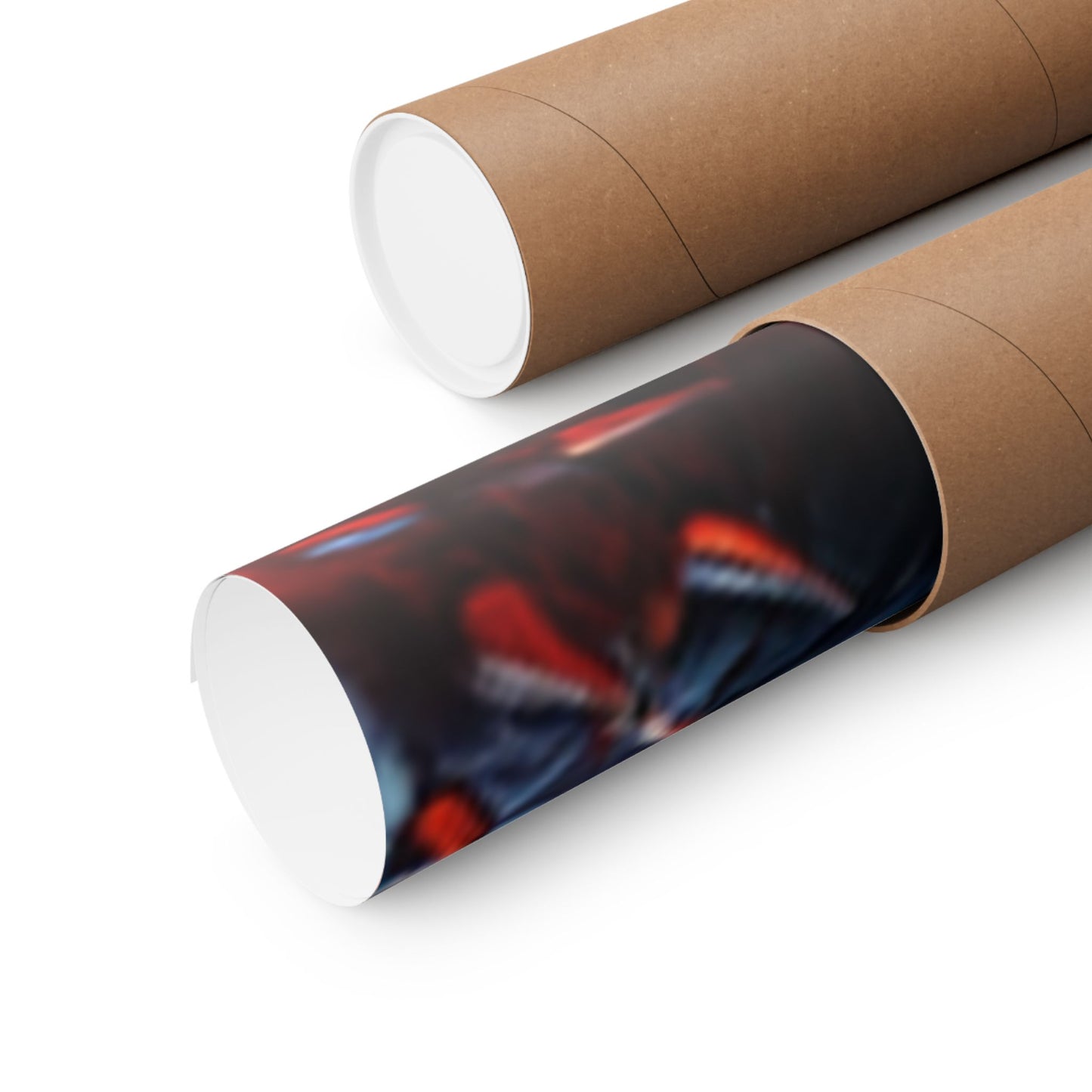 Heavy Metal Santa Holiday Concert Music Room Poster