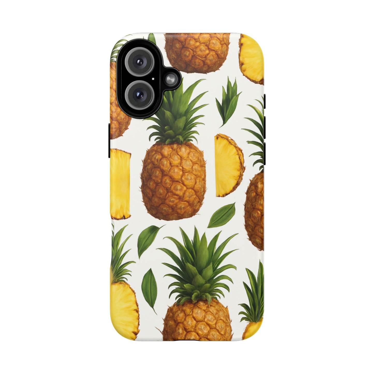 Pineapple Phone Case - Tough Cases, Tropical Phone Cover, Summer Vibe Accessories, Cute Pineapple Design, Fun Gift for Fruit Lovers