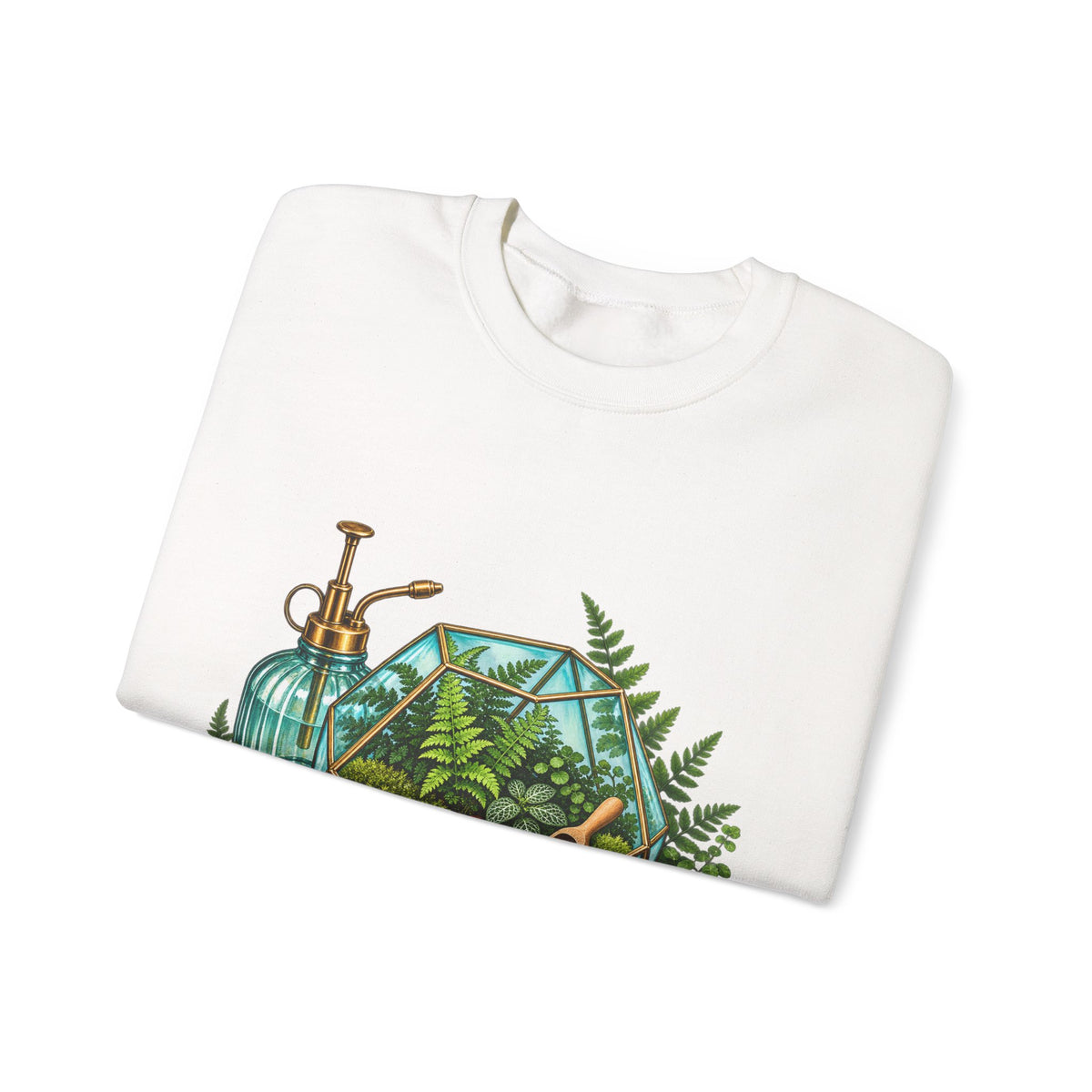 Fern Terrarium Building Workshop Sweatshirt