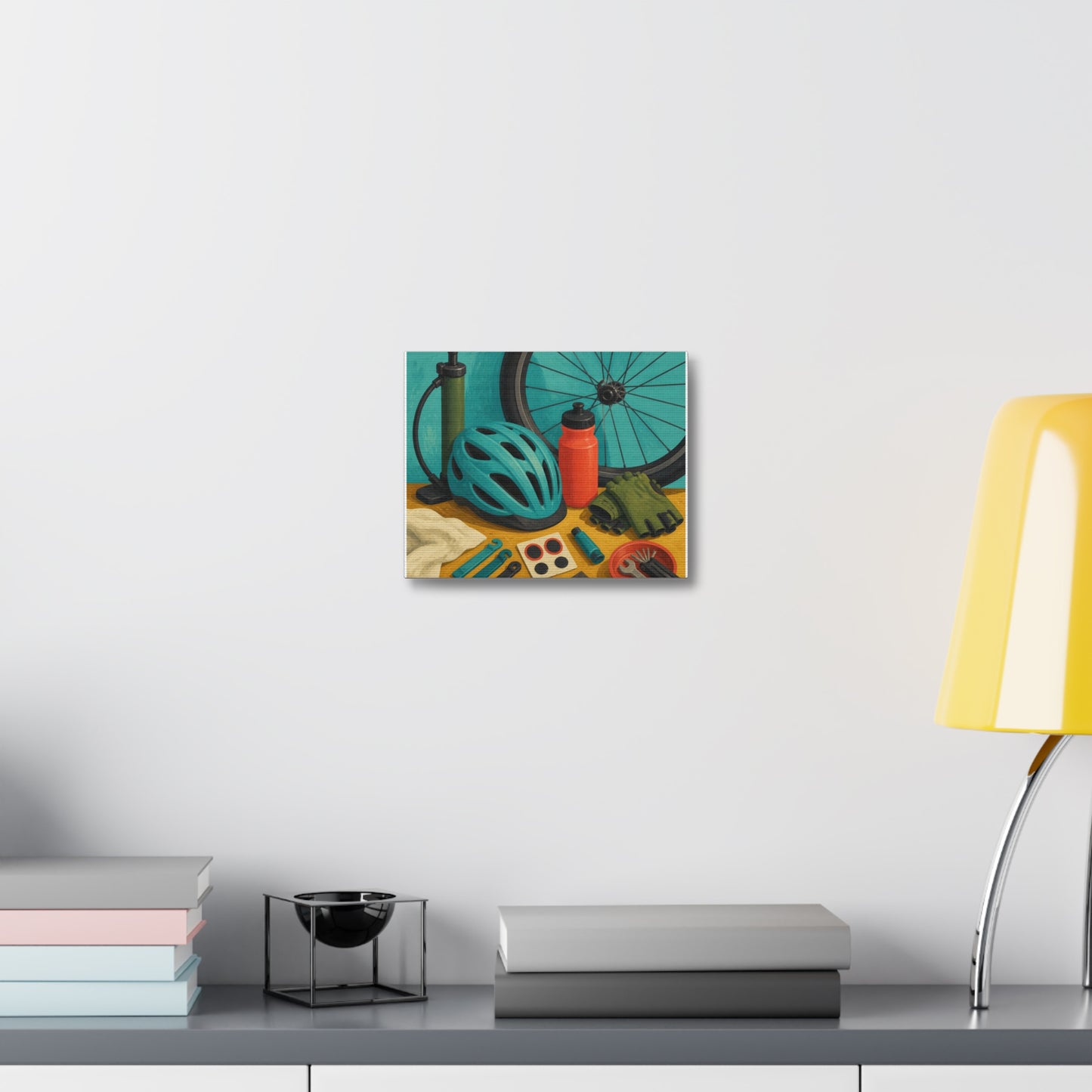 Everyday Bicycle Workshop Art Canvas Art