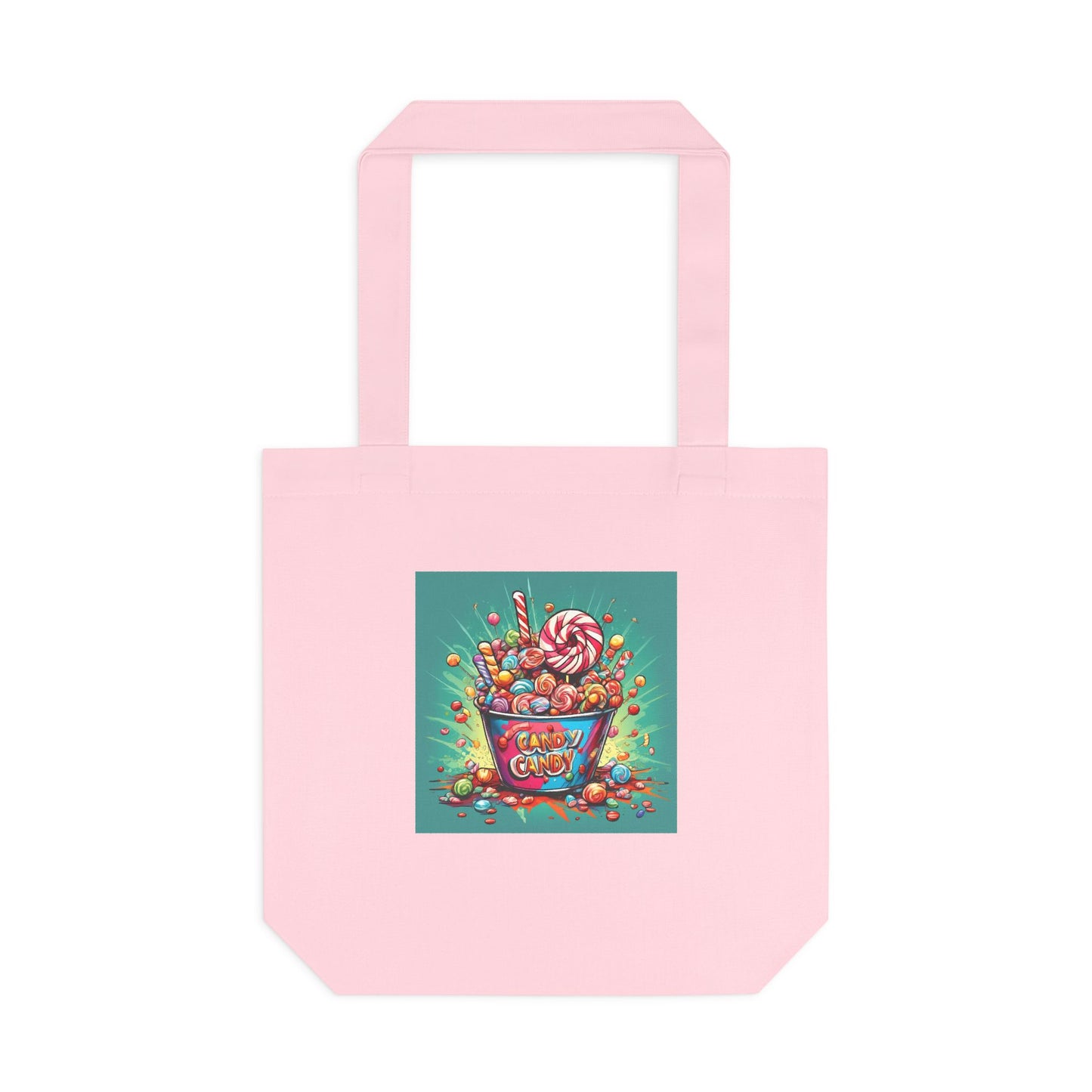 Holiday Candy Bucket Sweets Gift Art Tote Bag