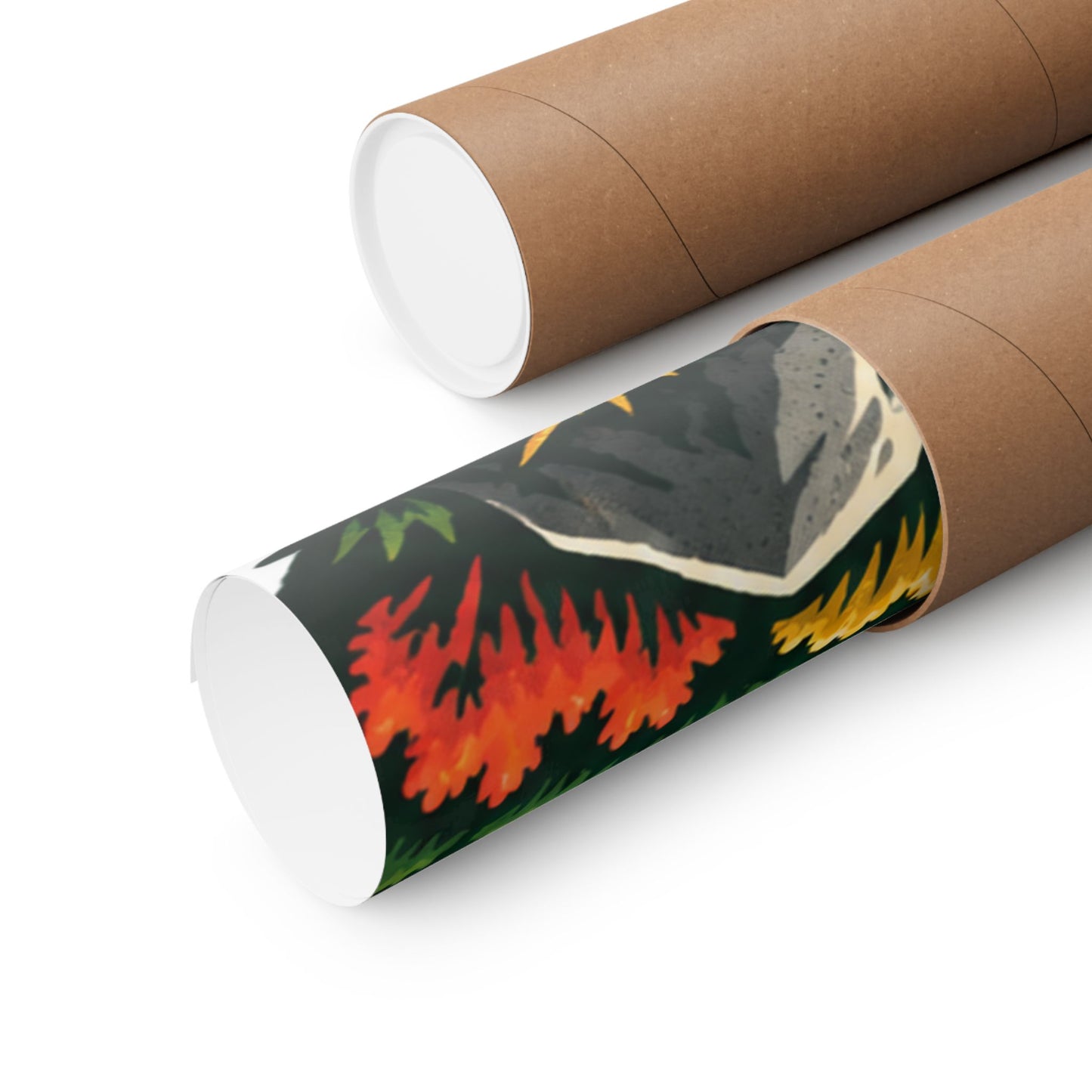 Sunrise Mountain Trail Outdoor Adventure Poster