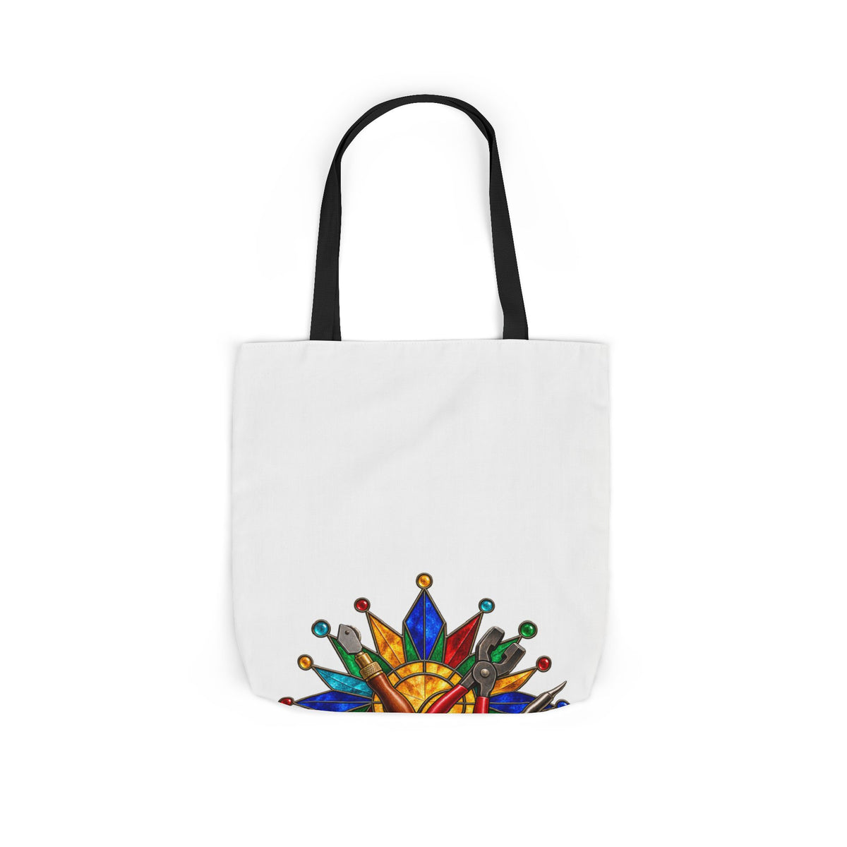 Stained Glass Workshop Tools Tote Bag