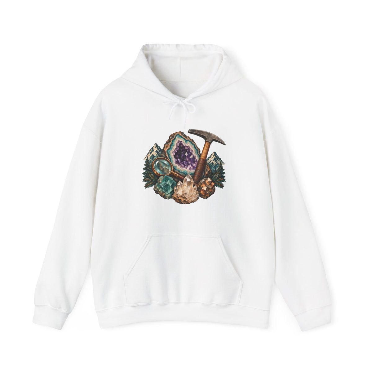 Vintage Geode and Rockhounding Field Kit Hoodie