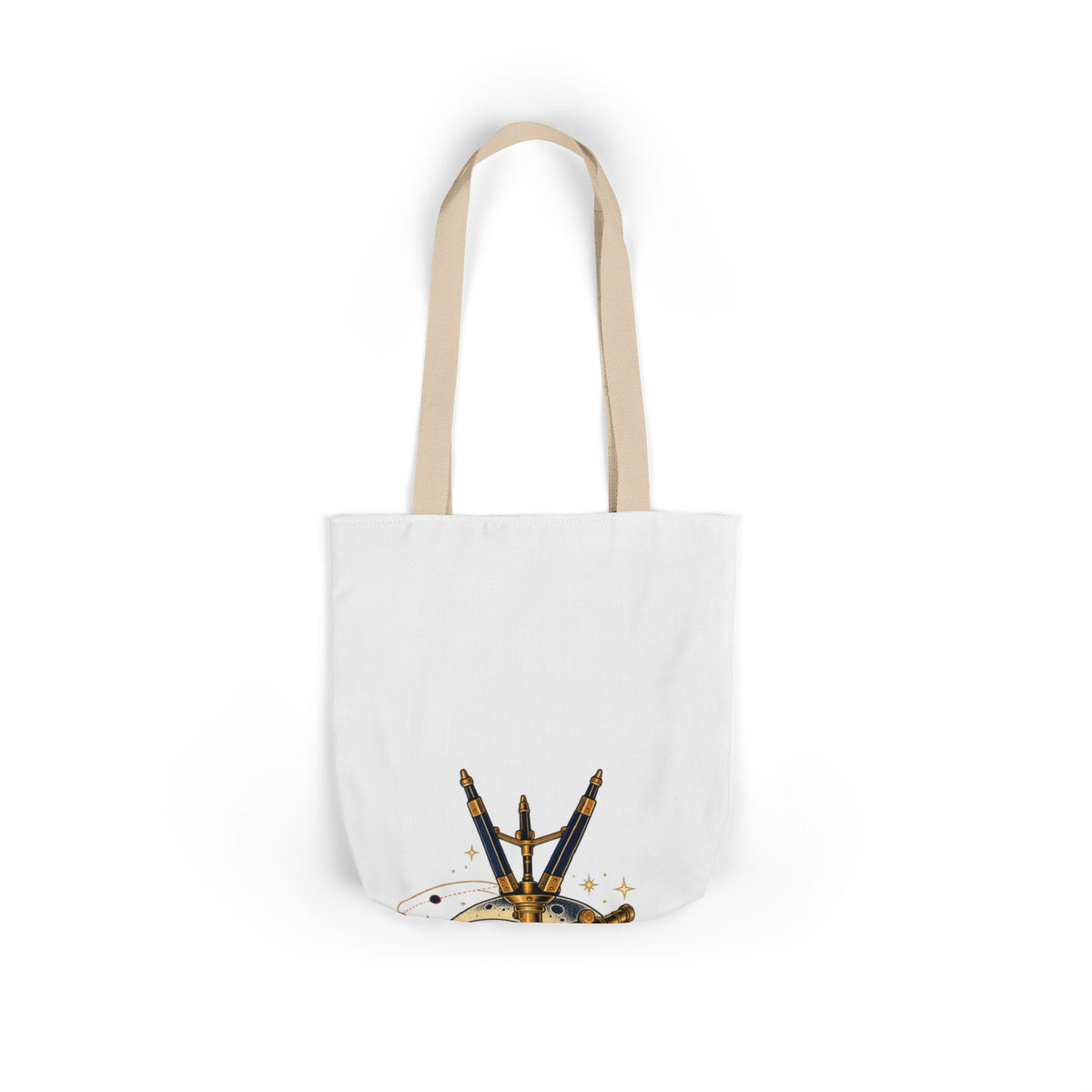 Vintage Telescope Celestial Astronomy Tote Bag
