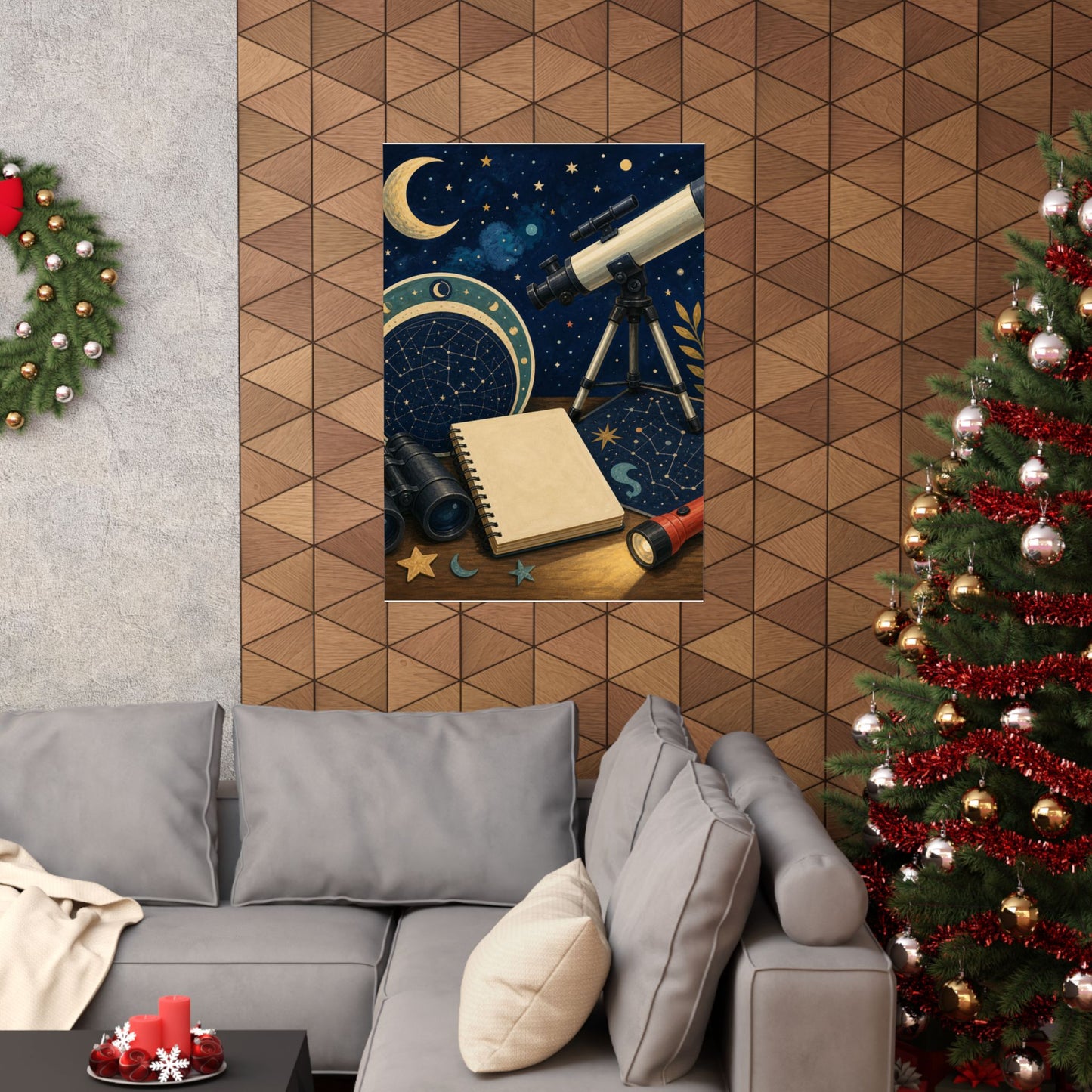 Classic Stargazing Astronomy Hobby Poster
