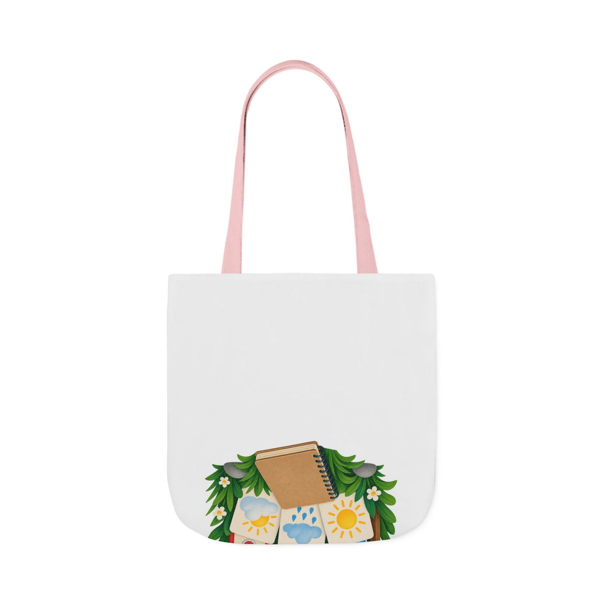 Colorful Backyard Weather Watching Kit Tote Bag