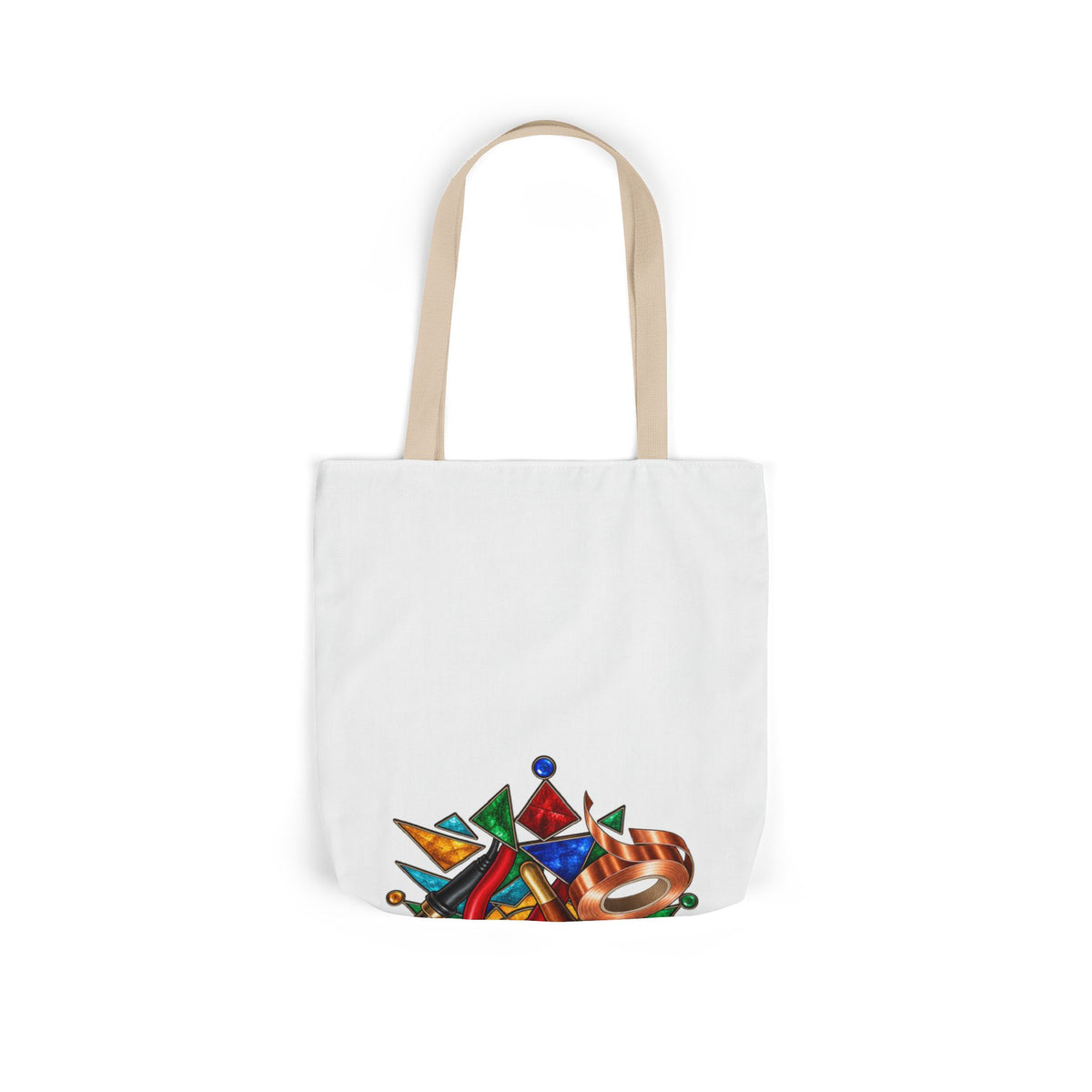 Stained Glass Workshop Tools Tote Bag