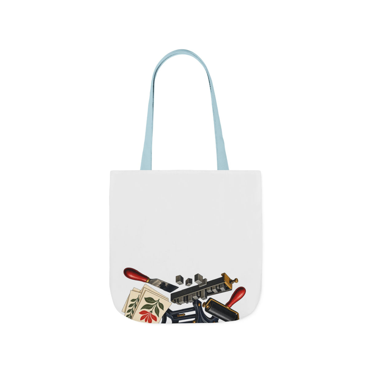 Botanical Letterpress Printshop Tote Bag