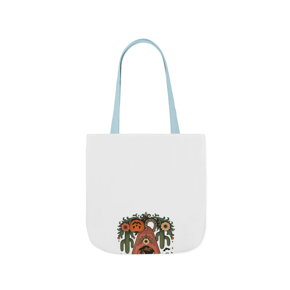 Haunted Desert Keytag Ghost Halloween Tote Bag