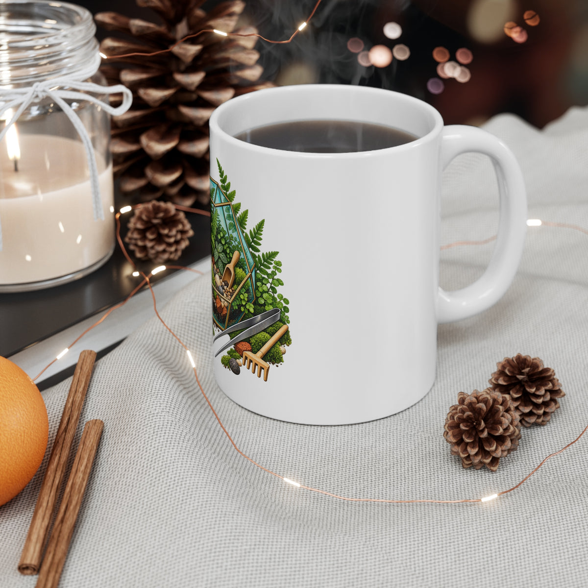 Fern Terrarium Building Workshop Mug