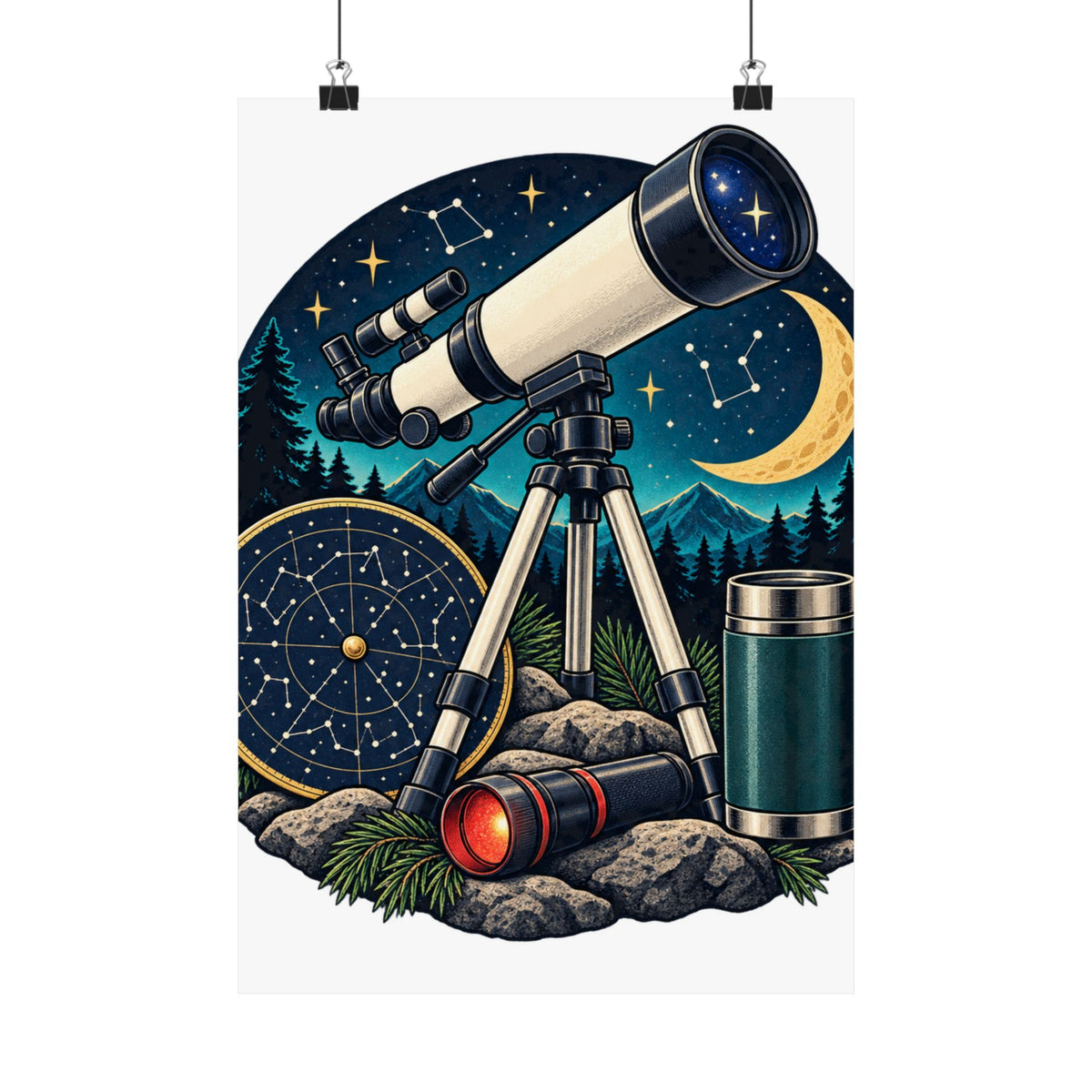 Backyard Stargazing Workshop Poster