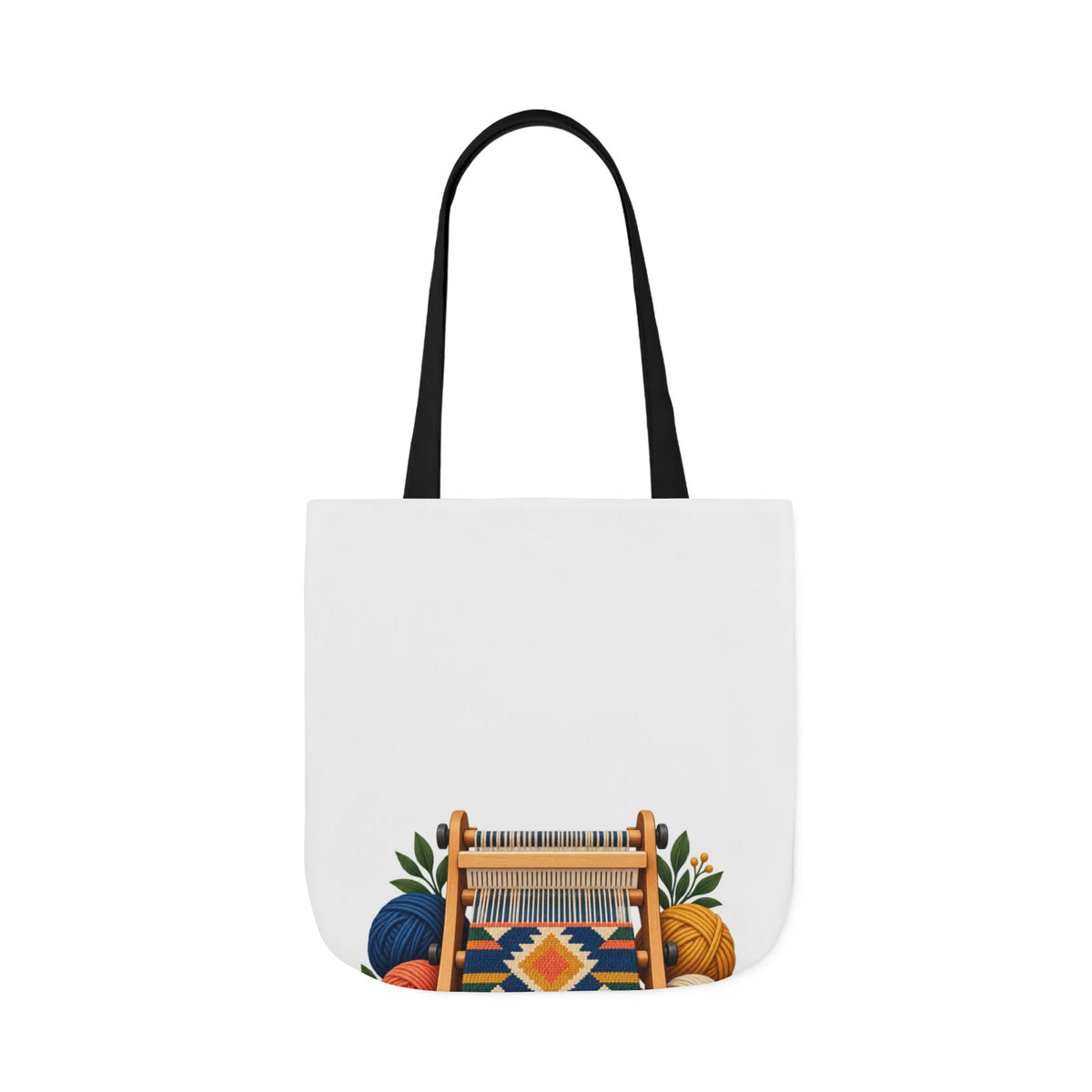 Geometric Hand Weaving Workshop Tote Bag