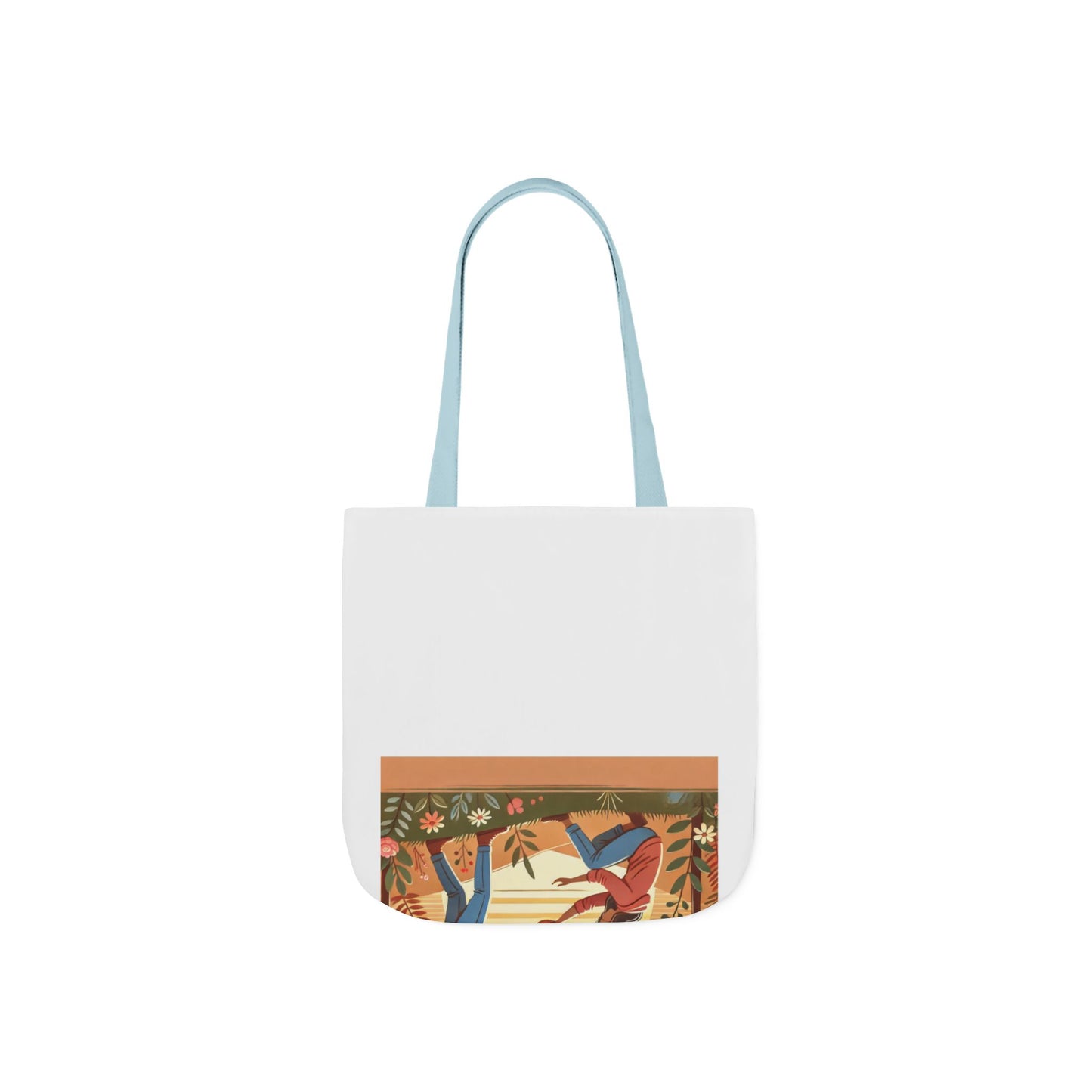 Helping Hands Sunset Garden Canvas Tote Bag