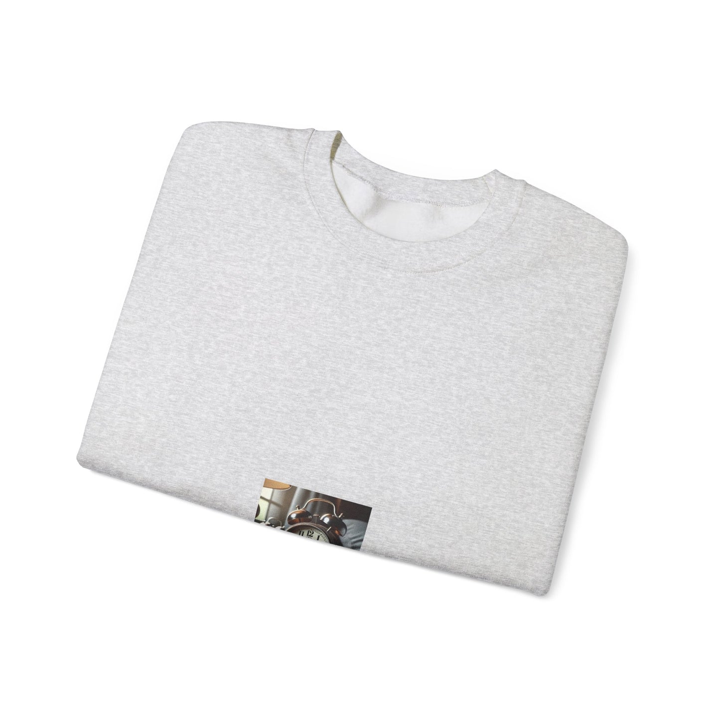 Vintage Alarm Clock Morning Routine Soft Sweatshirt