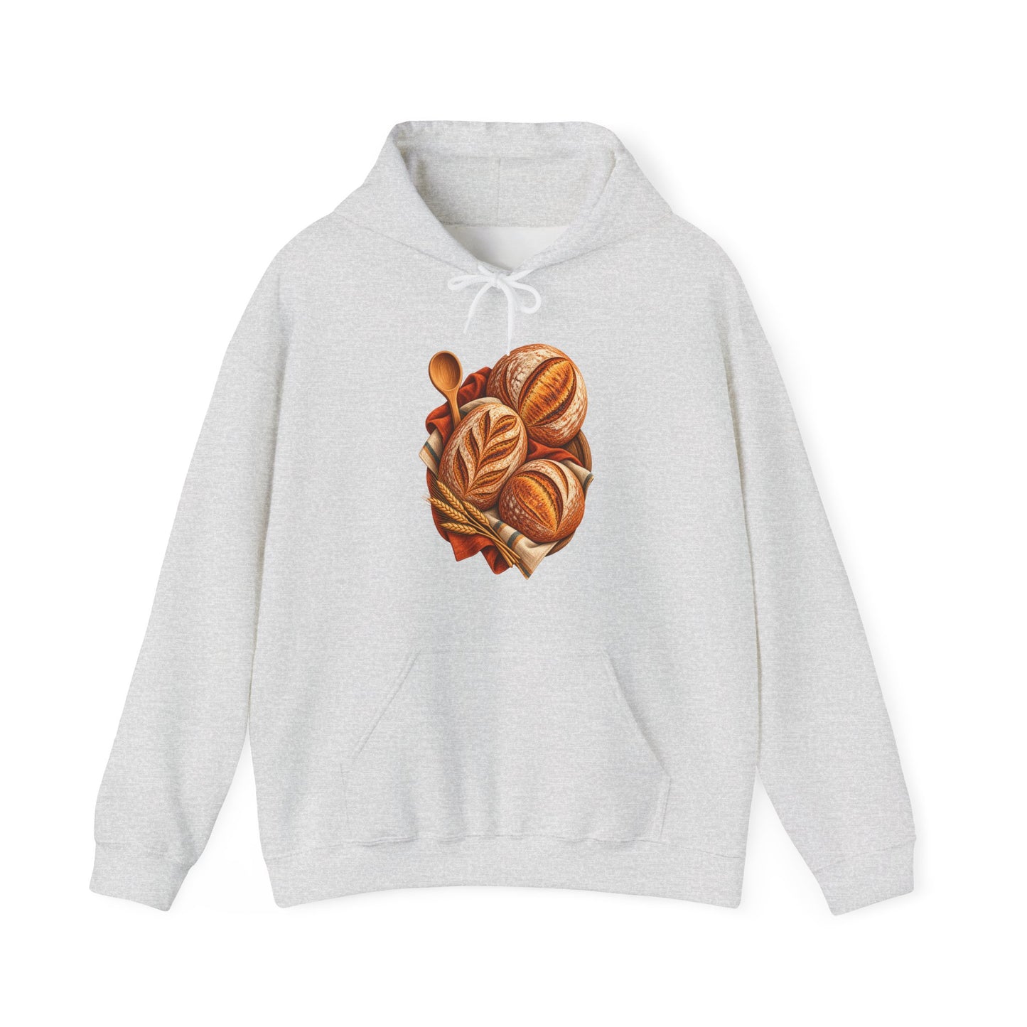Artisan Bread Baking Emblem Hoodie