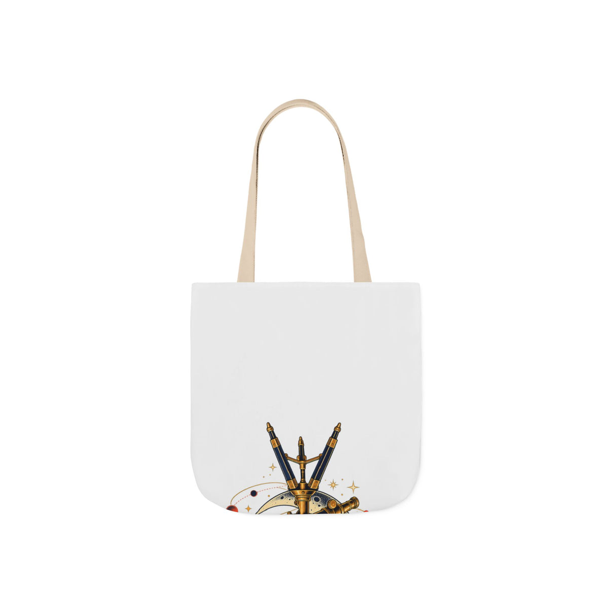 Vintage Telescope Celestial Astronomy Tote Bag