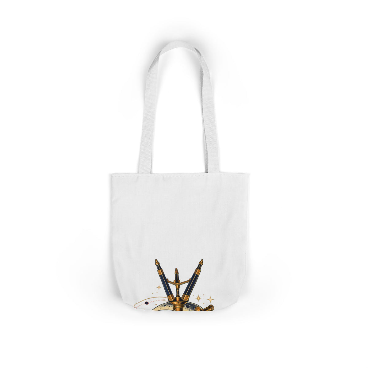 Vintage Telescope Celestial Astronomy Tote Bag