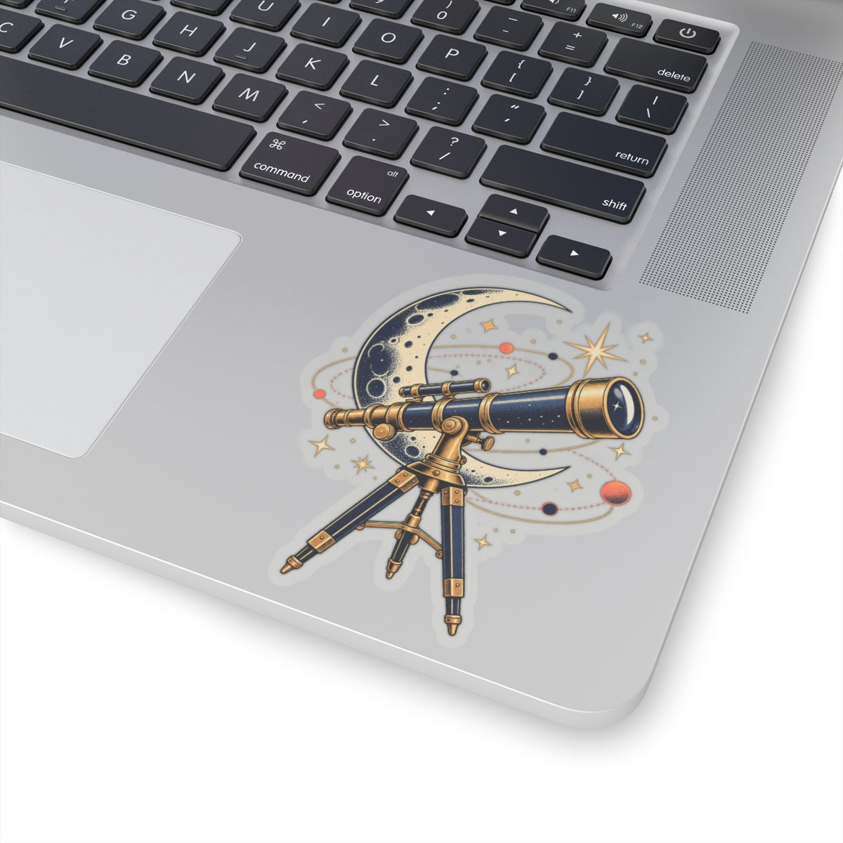 Vintage Telescope Celestial Astronomy Sticker