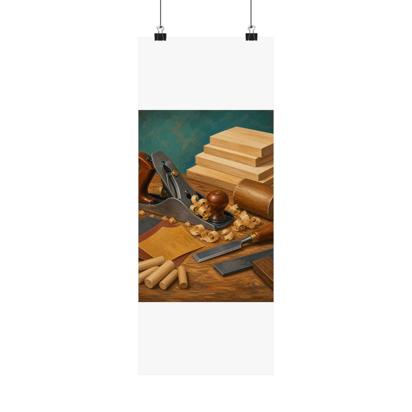 Classic Woodworking Tools Hobby Poster
