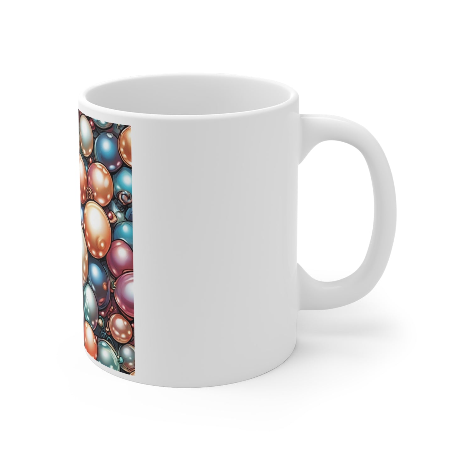 Glossy Orb Marble Abstract Gift Art Coffee Mug
